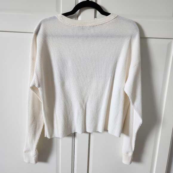 ABERCROMBIE & FITCH 90'S Waffle sweater - Picture 5 of 5